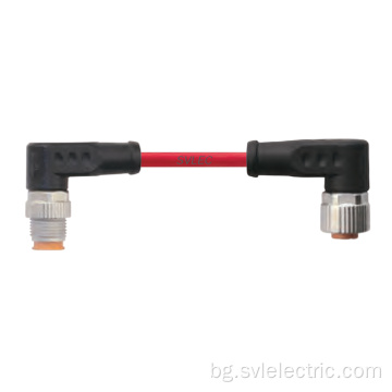 M12 конектор CC-link Индустриален Ethernet кабелен конектор